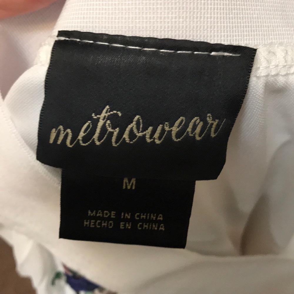 Metro Wear, electric plates floral skirt, Med - Picture 3 of 3